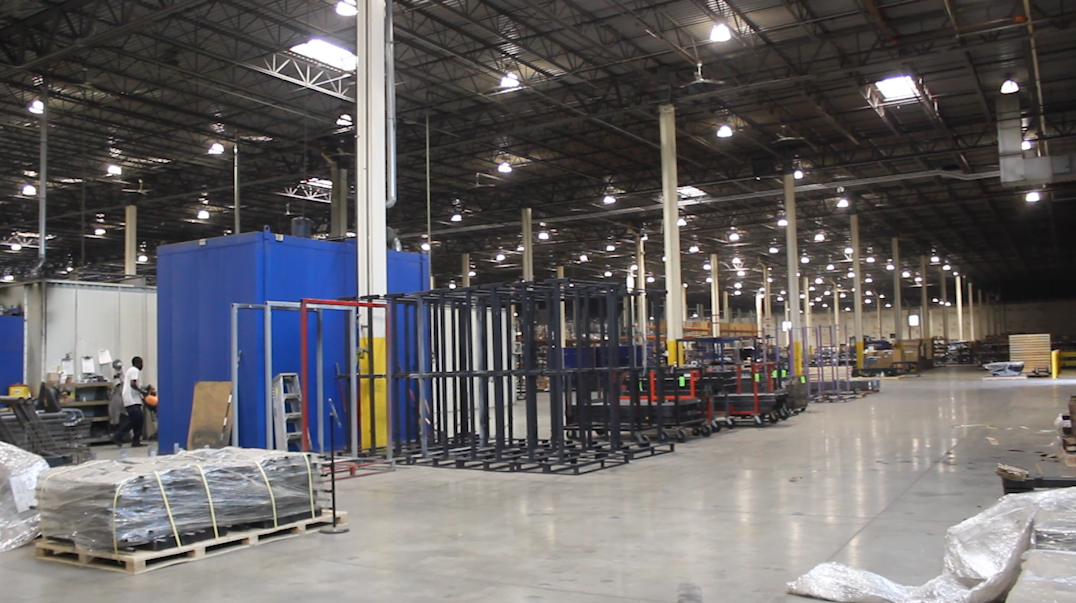 Inside Matrix Fitness’ Sturtevant Manufacturing Facility